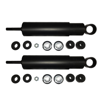 2 unidades de amortiguador resistente con casquillo (compatible con: internacional, Kenworth, Peterbilt 3xx, Mack, Volvo y otros camiones) (sustituye a 85311).
