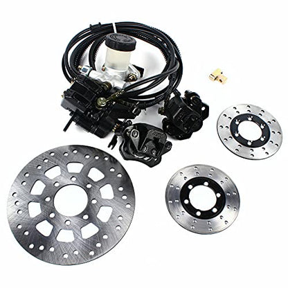 Go Kart - Kit de cilindro maestro de freno hidráulico, kit de cilindro maestro de freno hidráulico, adecuado para cabeza de martillo y trail-master Go Karts otros chinos de 150 cc Go Kart