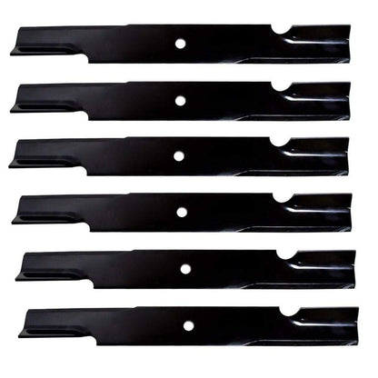 (6) Cuchillas para cortacésped para Bad Boy Zero Turn 61" Deck Reemplaza 038-6080-00