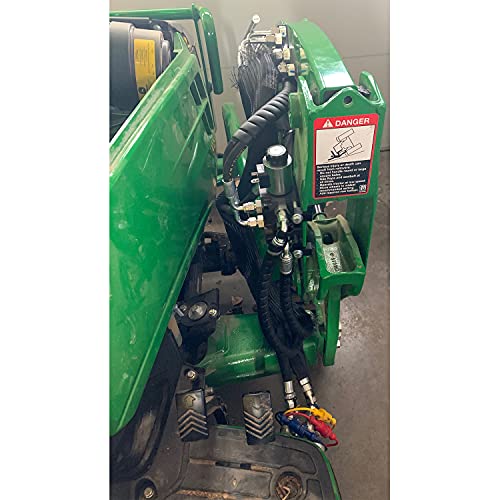 Kit de válvula desviadora eléctrica hidráulica para modelos de tractor John Deere 1023E, 1026R y 1025R con cargadores H120