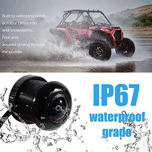 RZR PRO XP - Kit de accesorios de cámara HD impermeable gran angular para Polaris RZR PRO XP Turbo 1000 900 PRO R para mando de conducción de 7 pulgadas