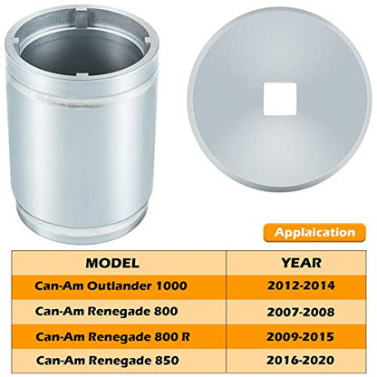 Llave de vaso de extracción de brazo trasero para SuperATV Can-Am Outlander/Renegade ATV