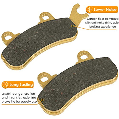 Pastillas de Freno Delantero y Trasero para Can-Am Maverick X3 4x4 2017-2021