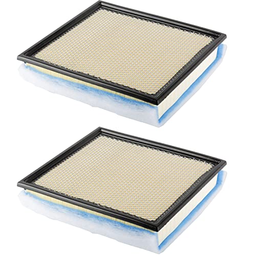 GETOPAUTO FA-2031 Filtro de aire de motor compatible con Ford F250 F350 F450 F550 6.7L Powerstroke Diesel sustituye a FA2031 LC3Z-9601B WA10905 (juego de 2)