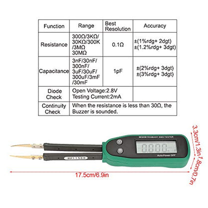 Medidor de capacitancia de resistencia MASTECH MS8910 Medidor de capacitancia de resistencia LCR/ESR