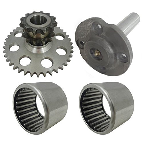 Juego de piñón de cadena de transmisión hecho para adaptarse a la funda Skid Steer 1845C incluye números de pieza D76529 D124607 D64175