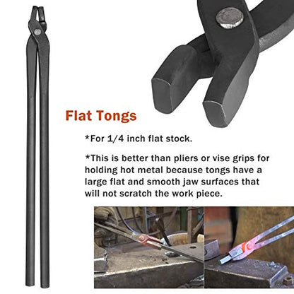 Juego de pinzas para hacer cuchillos ensamblados para hacer cuchillos y herrería (3 piezas)