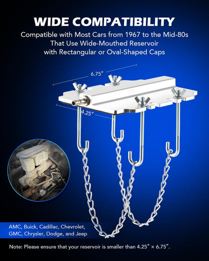 Orion Motor Tech Bomba de Líquido de Transmisión de 7.5 L, Kit de Recambio Manual ATF de 2 Galones, Bomba de Mano de Líquido de Transmisión, Bomba de Transferencia de Líquido de Transmisión