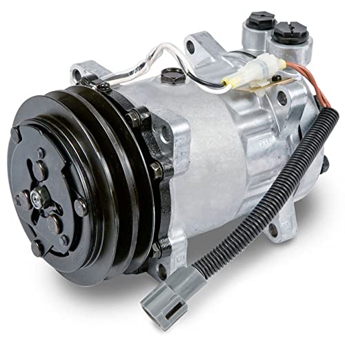 60-01868NA - Compresor de CA y embrague de 2 ranuras, sustituye a Sanden SD7H15HD 4469 4603