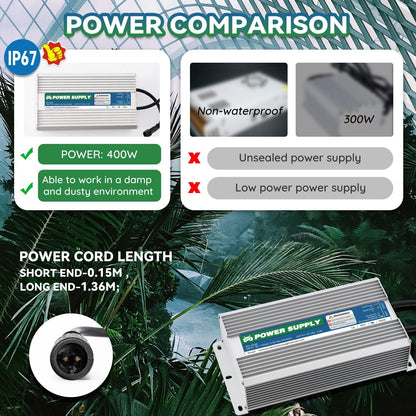 Mxmoonant - Máquina de niebla ultrasónica de 10 cabezales, 7000 ml/h, fuente de agua, máquina de niebla para estanque, atomizador cuadrado, humidificador de aire con flotador para estanque, acuario, rocalla