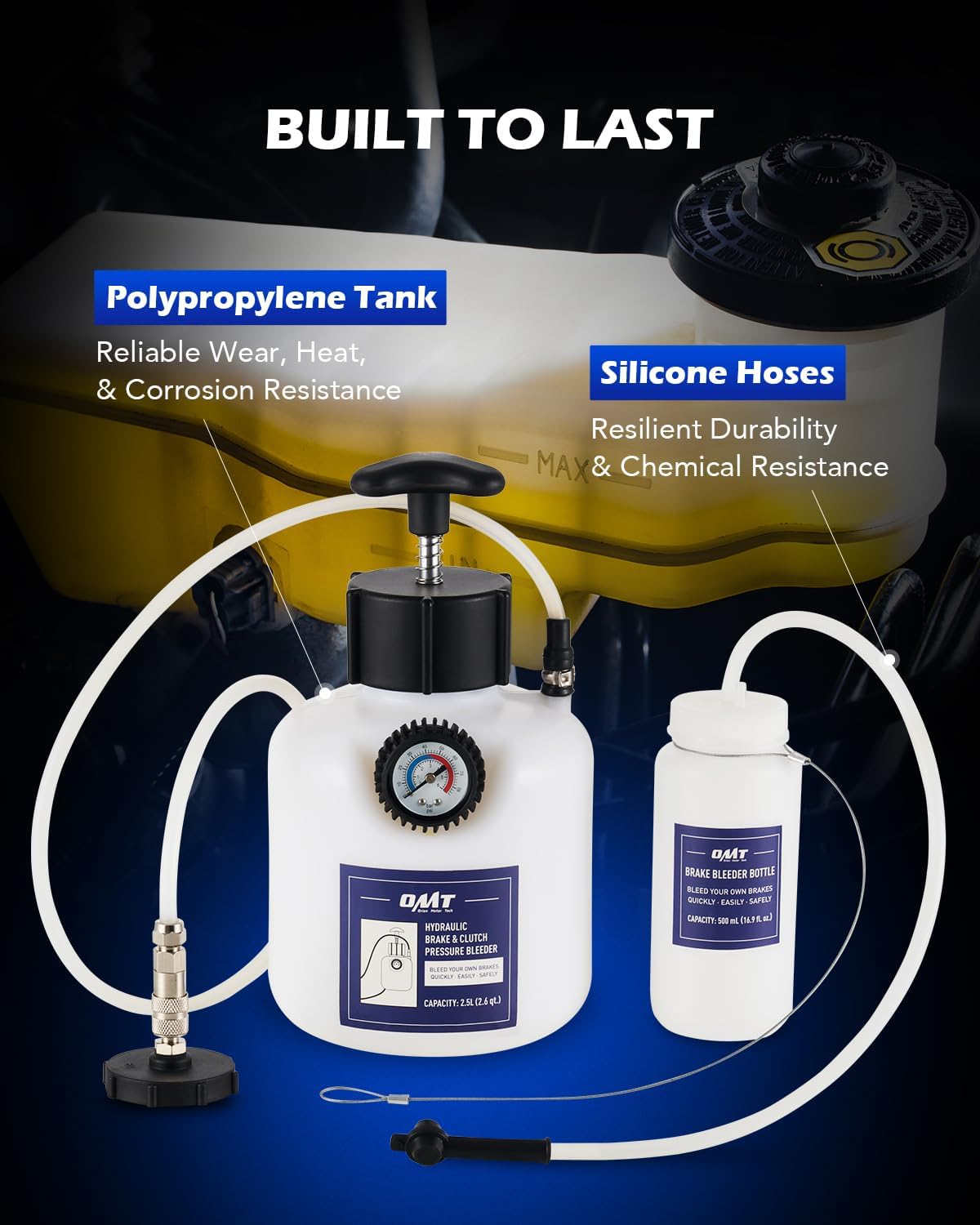 Orion Motor Tech Bomba de Líquido de Transmisión de 7.5 L, Kit de Recambio Manual ATF de 2 Galones, Bomba de Mano de Líquido de Transmisión, Bomba de Transferencia de Líquido de Transmisión