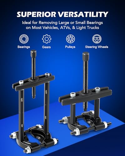 Orion Motor Tech Extractor de Rodamientos de Capacidad de 5 Toneladas Extractor del Eje del Cubeta de la Rueda Kit de Herramientas de Extracción de Piñón Divisor de Rodamientos
