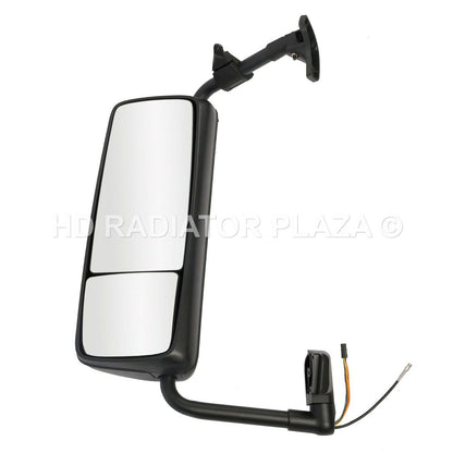 Pair Black Mirror Left+Right Side Power Heated Assembly For 04-12 Volvo VNL L+R