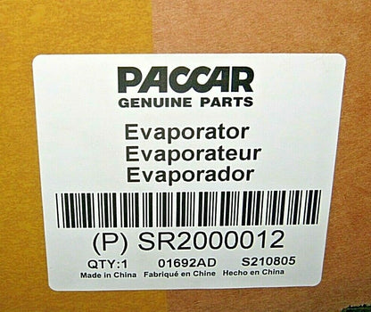 GENUINE PACCAR ~ OEM ~ HVAC EVAPORATOR COIL ASSEMBLY ~ SR2000012