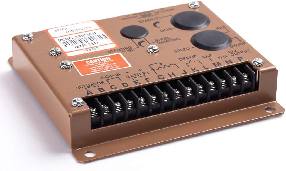 ADC225-12V Actuador + Gobernador ESD5500E + Sensor de captación magnética MPU 3034572 para generador 1 Juego Actuador del