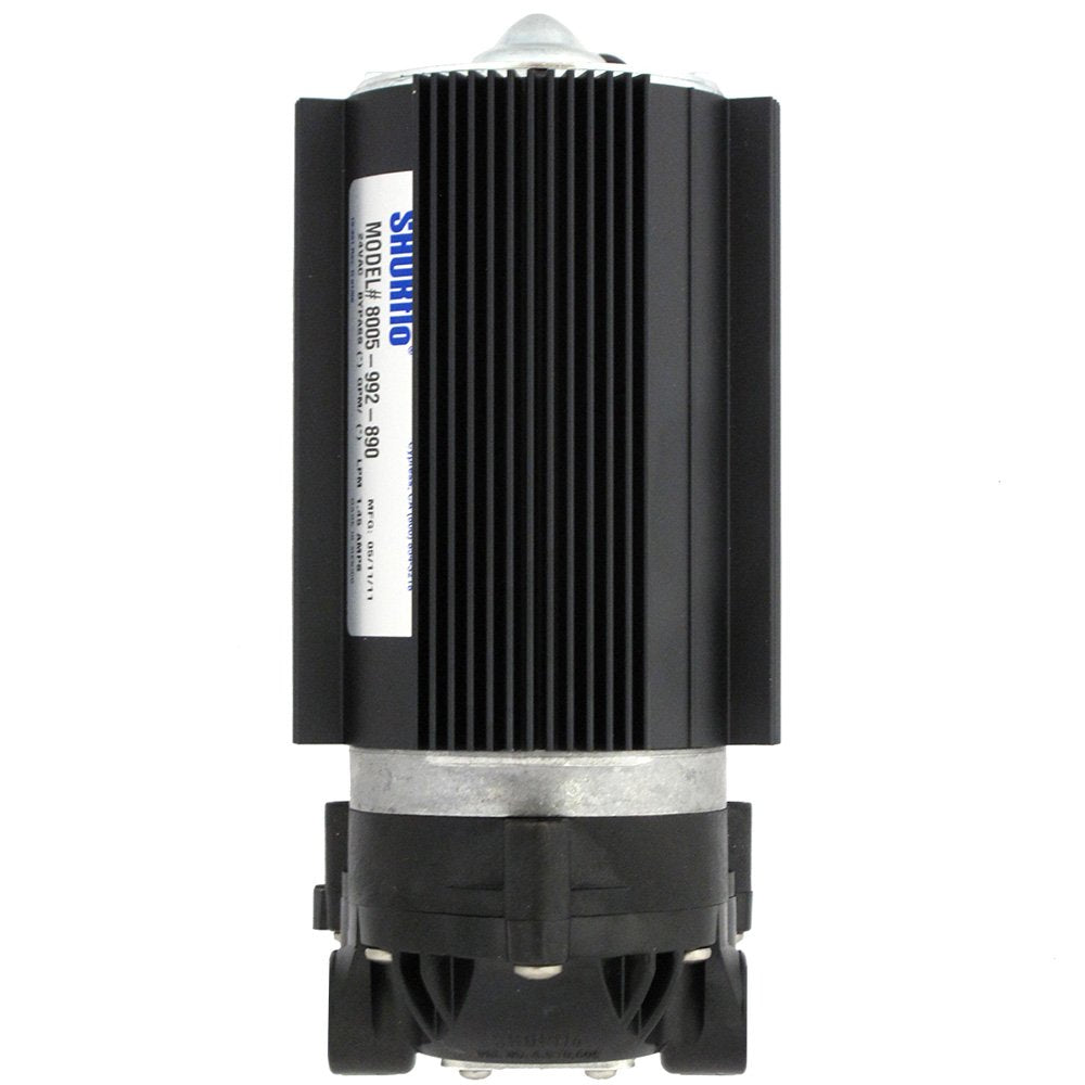 Shurflo 8005 – 992 – 890 Ro Booster Bomba 125PSI Bypass de 3/8 de 150 GPD FPT 24 VAC con cordón
