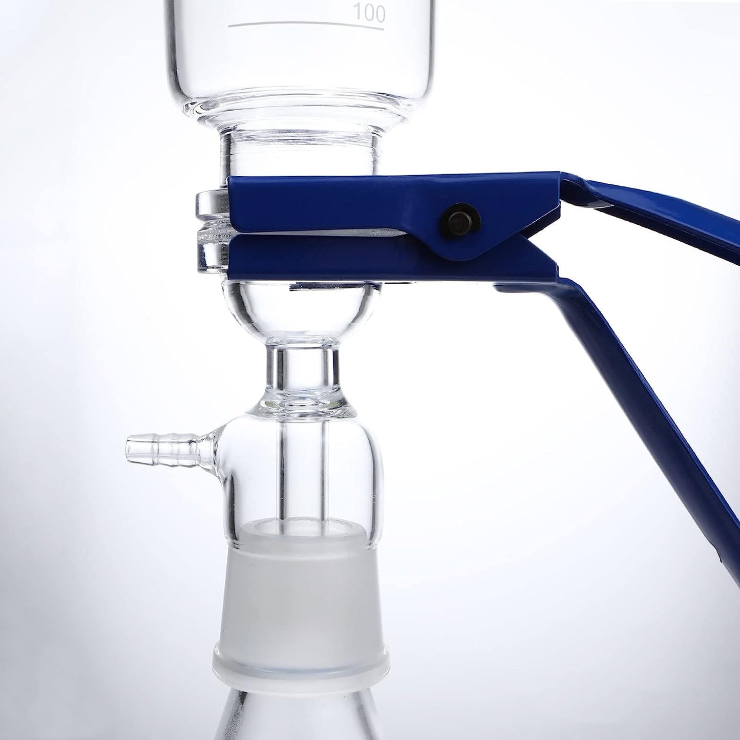 ADAMAS-BETA Aparato de cristal de la filtración del vacío del laboratorio del filtro de la succión del vacío, vidrio de borosilicato, 33.8 fl oz