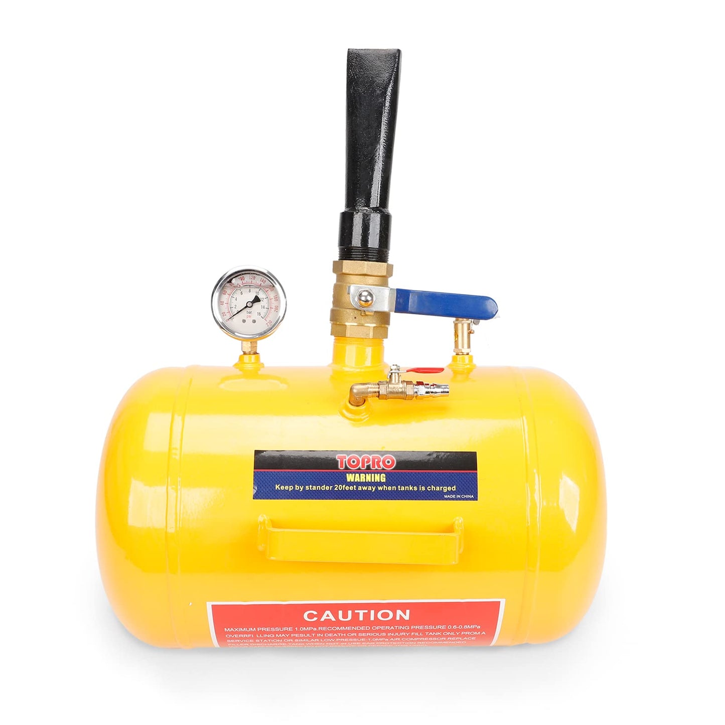 Inflador de asiento para neumáticos de aire de 5 galones para camión ATV 145PSI