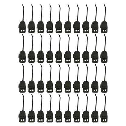 Rake Tooth LH Rubber 40 unidades para New Holland 850613 se adapta a Massey Ferguson 25 36 37 580848M91