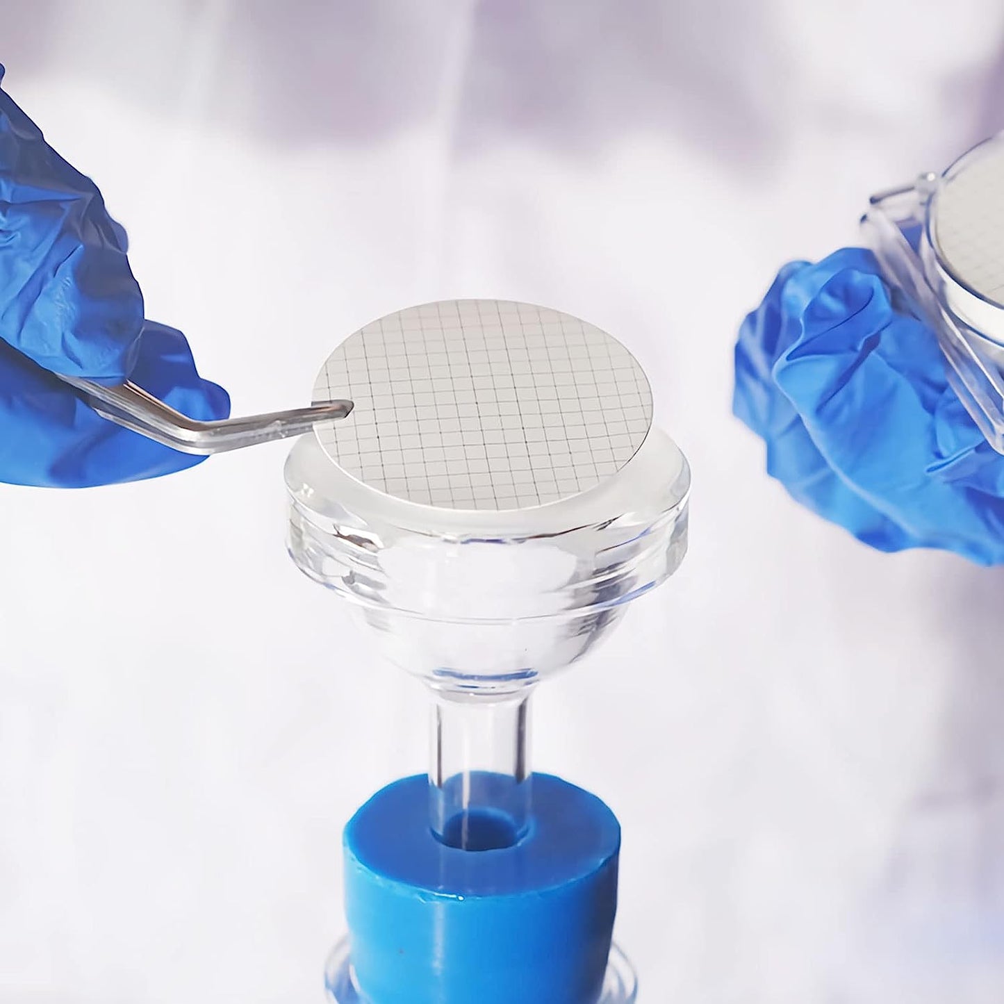 ADAMAS-BETA Aparato de cristal de la filtración del vacío del laboratorio del filtro de la succión del vacío, vidrio de borosilicato, 33.8 fl oz