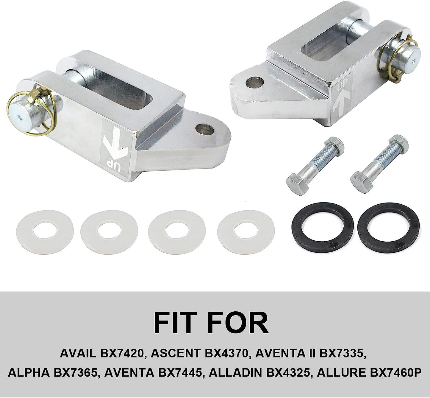 Kit de adaptador todoterreno compatible con Avail BX7420, Ascent BX4370, Aventa II BX7335, Alpha BX7365, Aventa BX7445, Alladin BX4325, Allure BX7460P Chrome