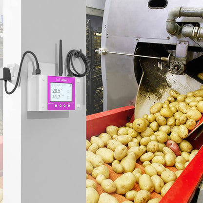 Ace AI-RHTx-IoT - Monitor de temperatura ambiente y humedad para servidor junto con certificado de calibración + 12 meses de garantía (con alojamiento hasta nuestro final)