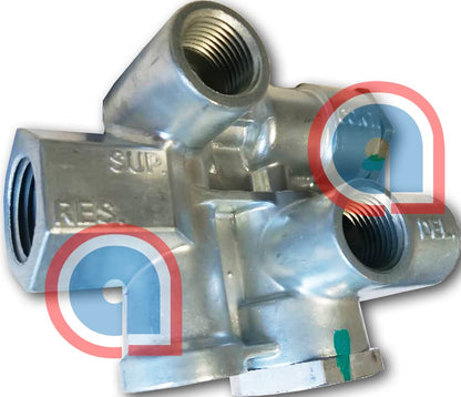 Válvula de control de freno de resorte/freno de estacionamiento (sustituye a Sealco 110500)