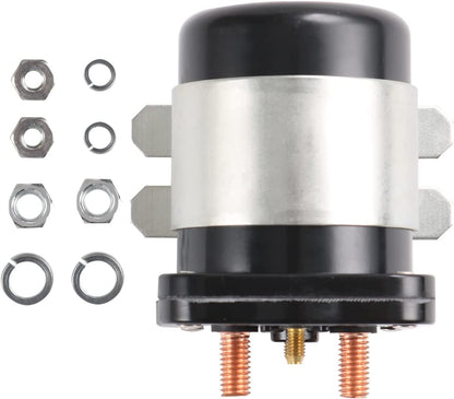 Solenoide de 36 V 4 terminales 20468G1 36 V Solenoide Interruptor de relé de repuesto para EZGO/Cushman/Textron Club Car DS Columbia Yamaha Electric para 1989 en adelante. Reemplaza 114-3611-020 586-117111 586-906