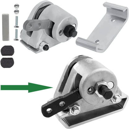 Pinza de freno Go Kart y pieza de disco compatible con Mancoo, Yerf- Dogg, Predatorr 212cc. Disco de orificio de 1 pulgada y pinza de freno mecánica, sistema de freno Go Kart