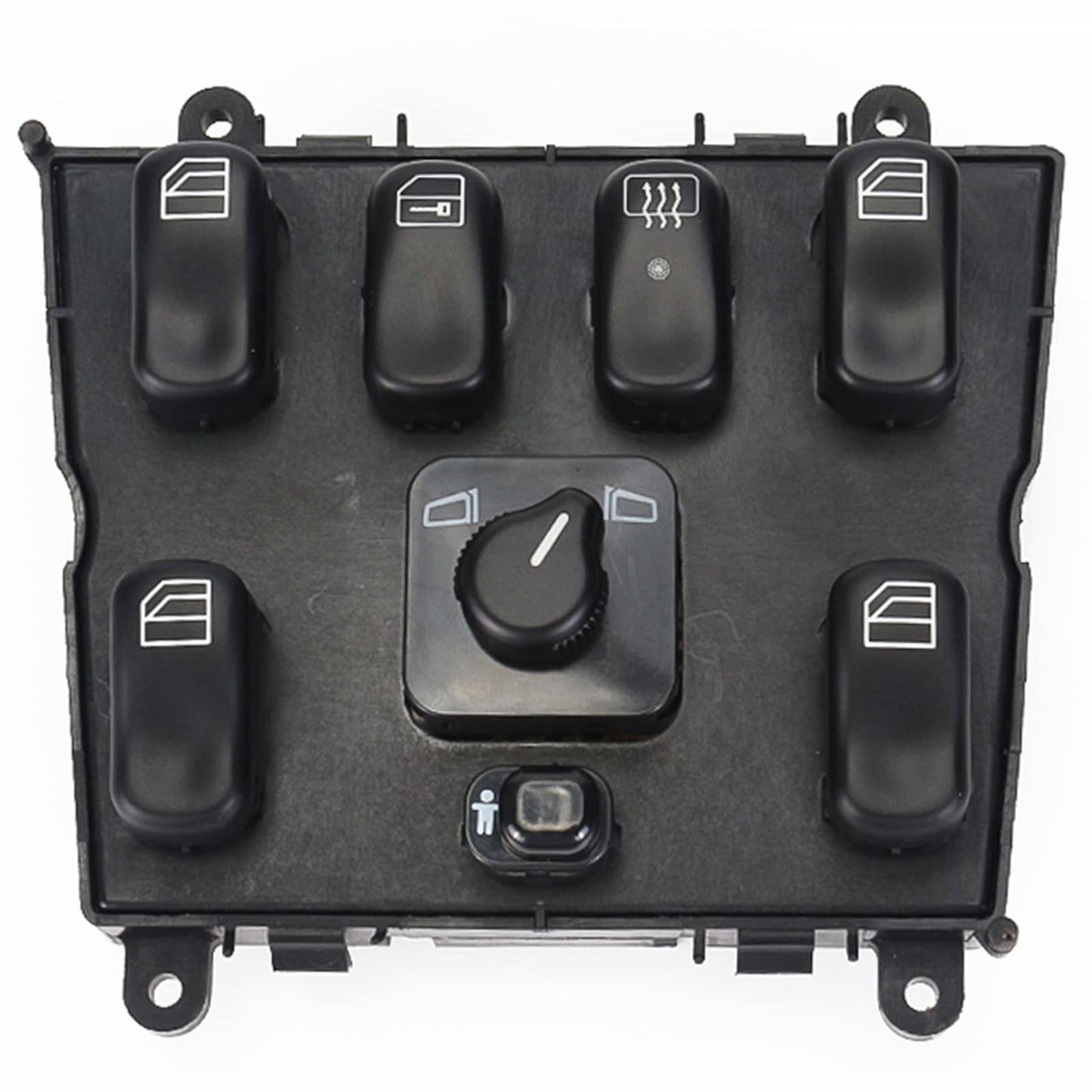 Interruptor de ventana eléctrica 1638206610 Control maestro de control de puerta para Mercedes Benz ML320 ML430 ML500 1998-2003 ML55 AMG 80933103066