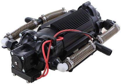 Shurflo Power Twin Pump 4111-035 6.25 gpm 45 psi Alto Flujo 12 voltios Bomba Pulverizador Bomba Transferencia Bomba ATV Bomba Rociador Bomba ATV