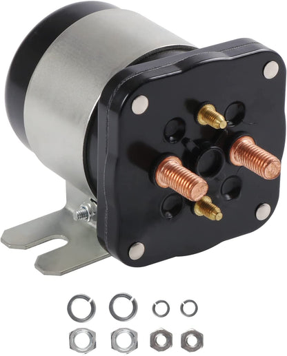 Solenoide de 36 V 4 terminales 20468G1 36 V Solenoide Interruptor de relé de repuesto para EZGO/Cushman/Textron Club Car DS Columbia Yamaha Electric para 1989 en adelante. Reemplaza 114-3611-020 586-117111 586-906
