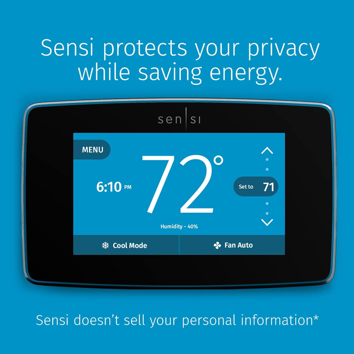 Emerson Sensi Touch Wi-Fi Termostato con pantalla tactil
