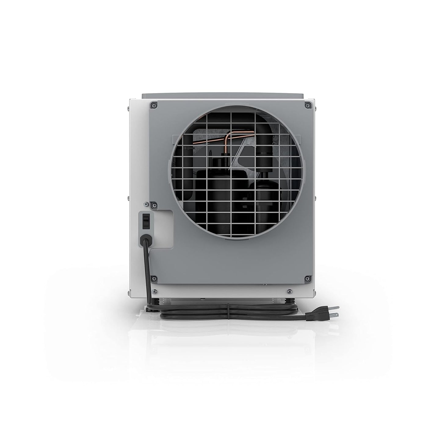 AprilAire E100 Pro - Deshumidificador para toda la casa de 100 pintas + AprilAire modelo 76 paquete de control de deshumidificador digital para todo el hogar, comercial hasta 5.500 sq. pies para sótano, espacio de arrastre