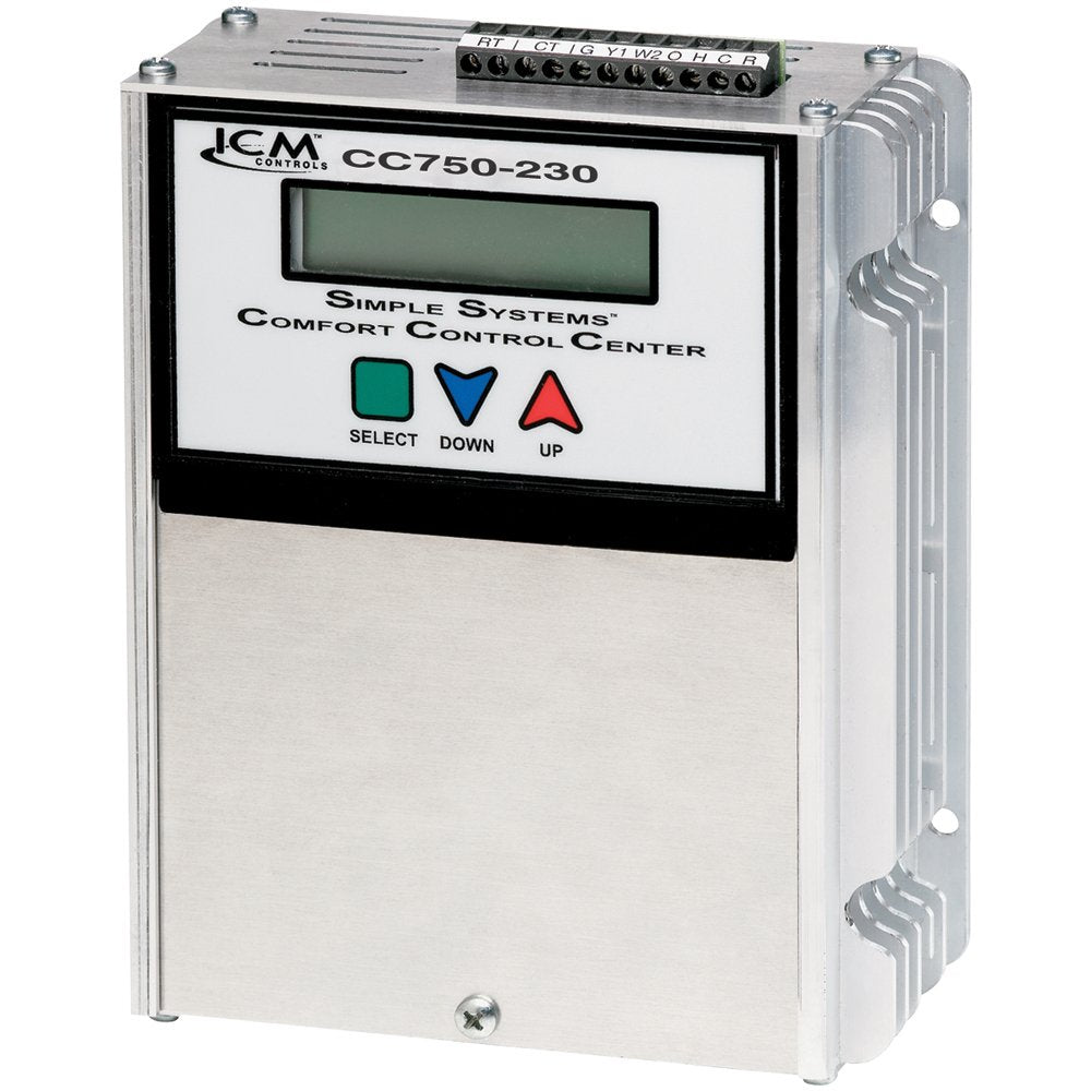 ICM Controles CC750-230 Frecuencia Variable/Variador de Voltaje, Control de Velocidad del Soplador, 208/230 VAC, Multicolor