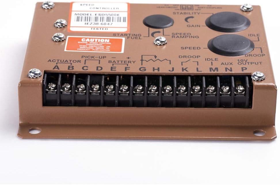 ADC225-12V Actuador + Gobernador ESD5500E + Sensor de captación magnética MPU 3034572 para generador 1 Juego Actuador del