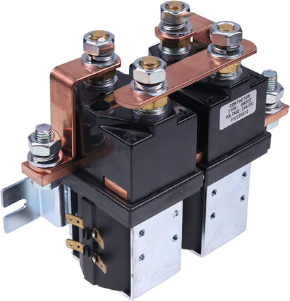 Contactor de inversión de solenoide SW202 compatible con Albright Electric 24V 400A Albright 72V 80V Bobina 400A Contactor de inversión Carrito de Golf Vehículo Eléctrico Manipulación de Materiales