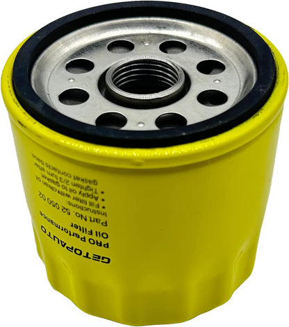 Filtro de aceite de motor 52 050 02 con capacidad adicional para CH11 - CH15, CV11 - CV22, M18 - M20, MV16 - MV20 y K582 (juego de 12)