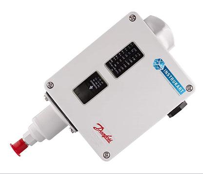 Danfoss - Interruptor de presión (rango: 3 a 40 PSI) con conexión de presión de 3/8 G para automóviles, calderas, turbina de vapor, bombas, HVAC, refrigeración marina. Modelo: RT-116 (paquete de 2)