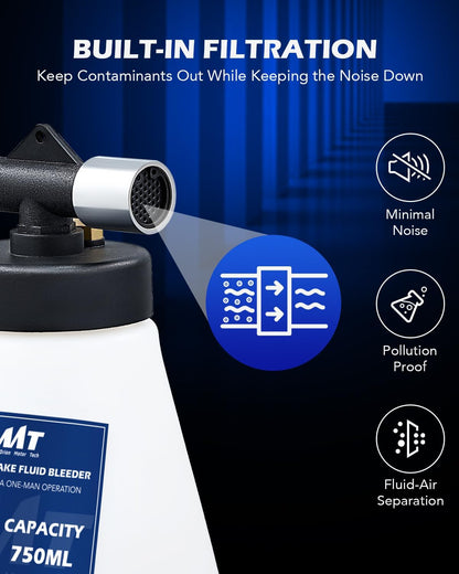 Orion Motor Tech Bomba de Líquido de Transmisión de 7.5 L, Kit de Recambio Manual ATF de 2 Galones, Bomba de Mano de Líquido de Transmisión, Bomba de Transferencia de Líquido de Transmisión