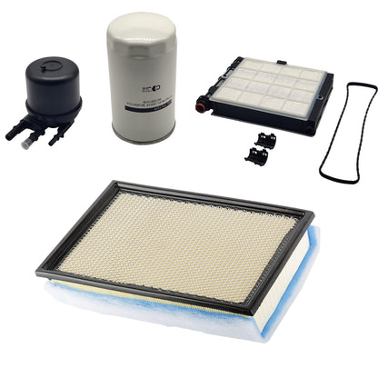 Kit de cambio de filtro FA2031 Filtro de aire del motor, filtro de combustible FD4625AA, filtro de aceite FL2051S