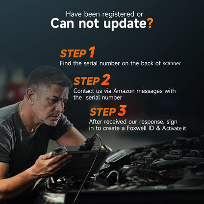 FOXWELL NT706 OBD2 - Escáner ABS SRS Airbag Scan herramienta - 2023 Elite Check Engine Code Reader Automotive Transmission Diagnostic Car Scanner para todos los coches [Actualización gratuita WiFi, monitor de batería]