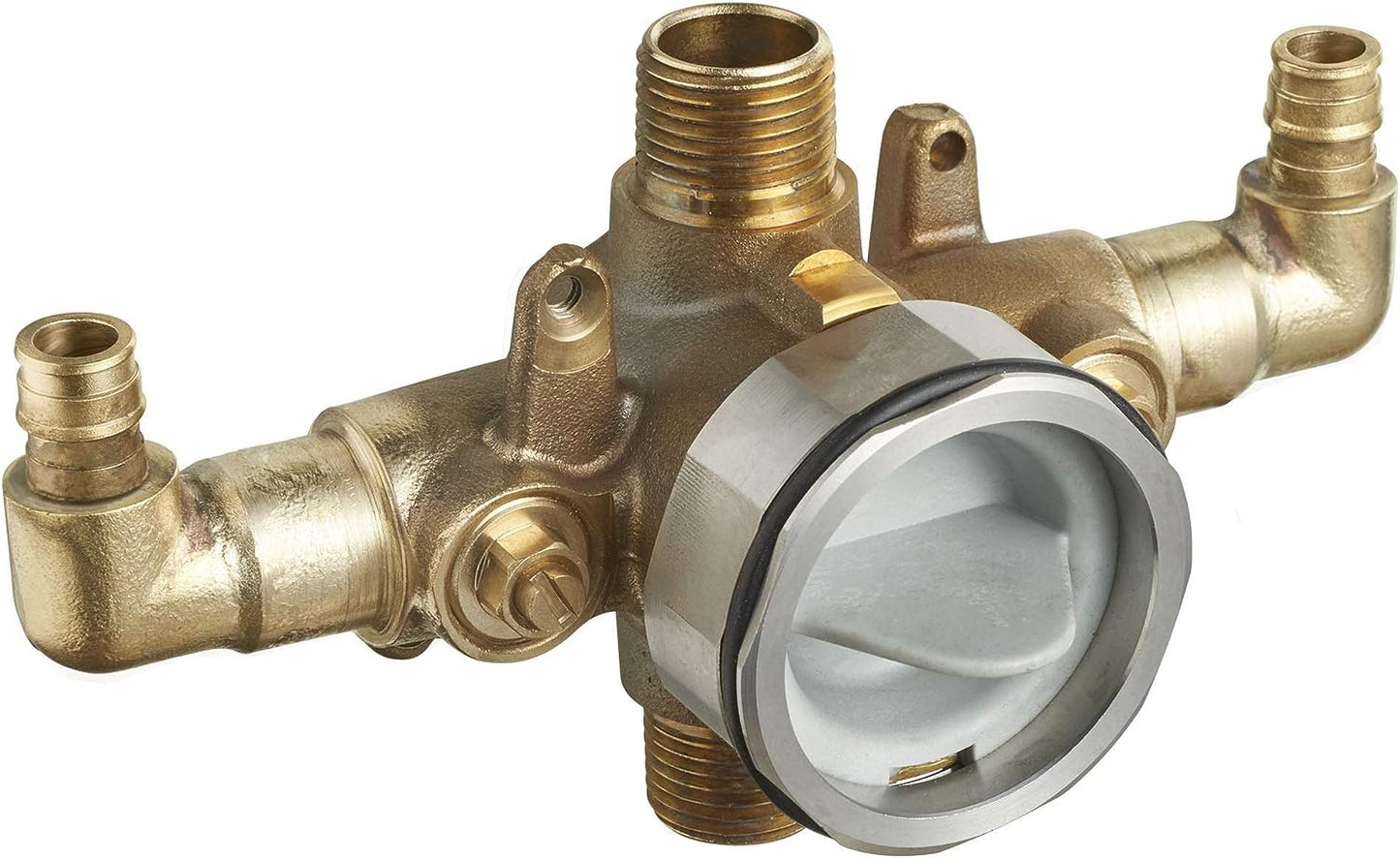 American Standard RU108ESS - Válvula de ducha flash con codos de entrada PRX y salidas universales con topes de destornillador para sistema de expansión en frío, sin terminar