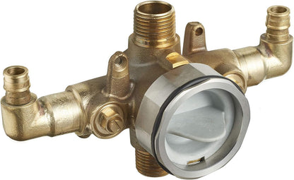 American Standard RU108ESS - Válvula de ducha flash con codos de entrada PRX y salidas universales con topes de destornillador para sistema de expansión en frío, sin terminar