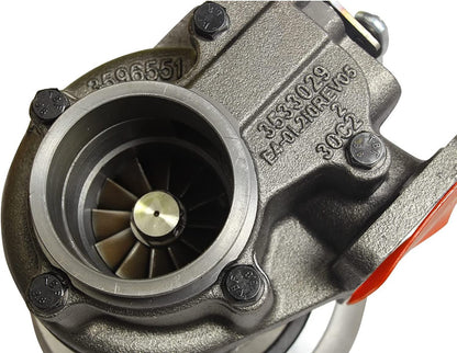 BLACKHORSE-RACING Turbocompresor diésel HX35 HX35W Turbo Charger con turbina interna de basura, compatible con 1999 2000 2001 2002 Dodge Ram 2500 3500 5.9L Truck 6BT Cummins Engine (3592766)