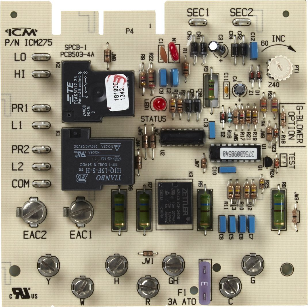 Original ICM Corporation ICM275C Control de ventilador