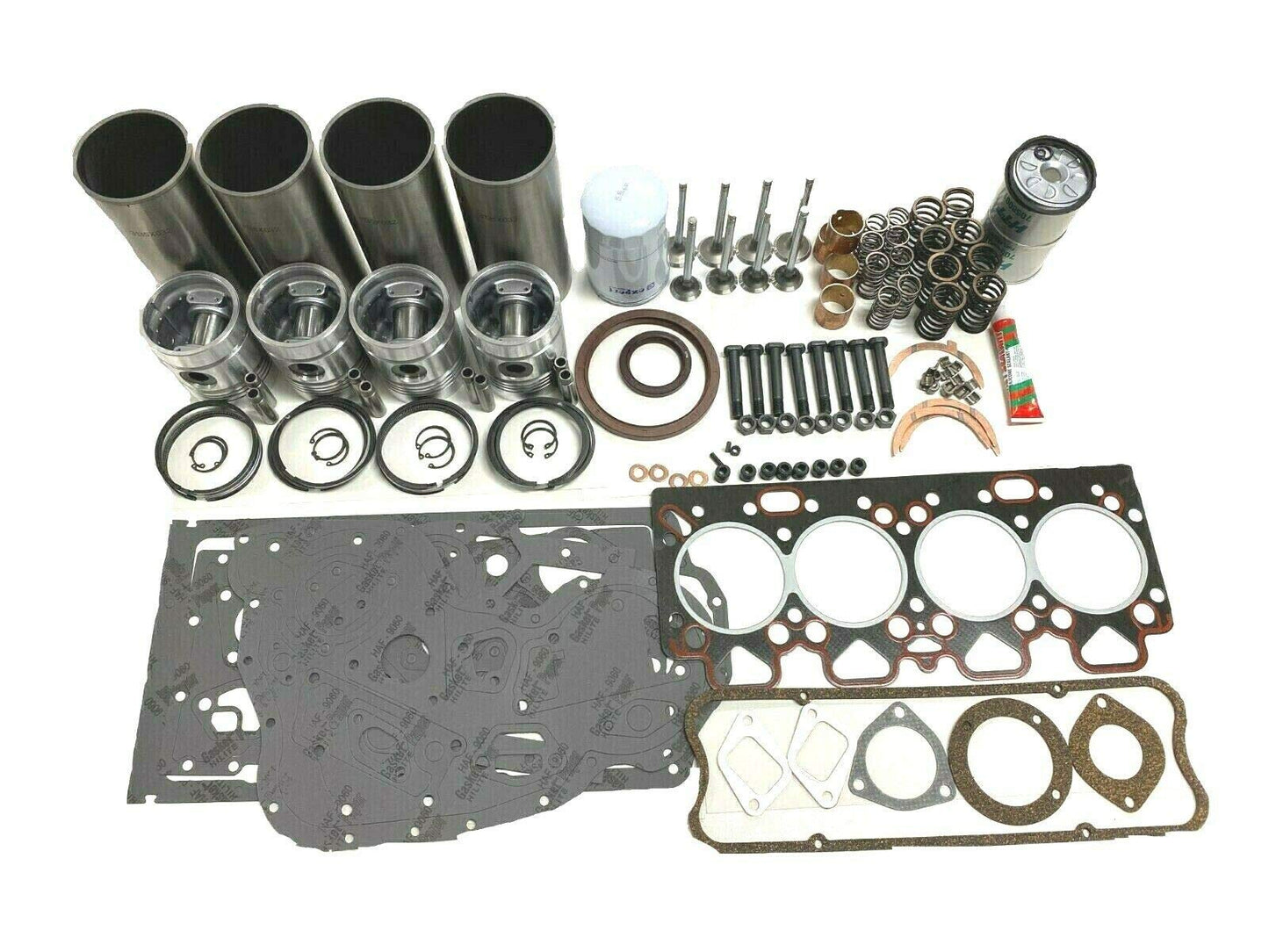 Kit de reconstrucción de motor de repuesto para JCB Major 3CX 410 520 Late Perkins 4.236 A4.236 para tractores Allis Chalmers A-C AC 170 175