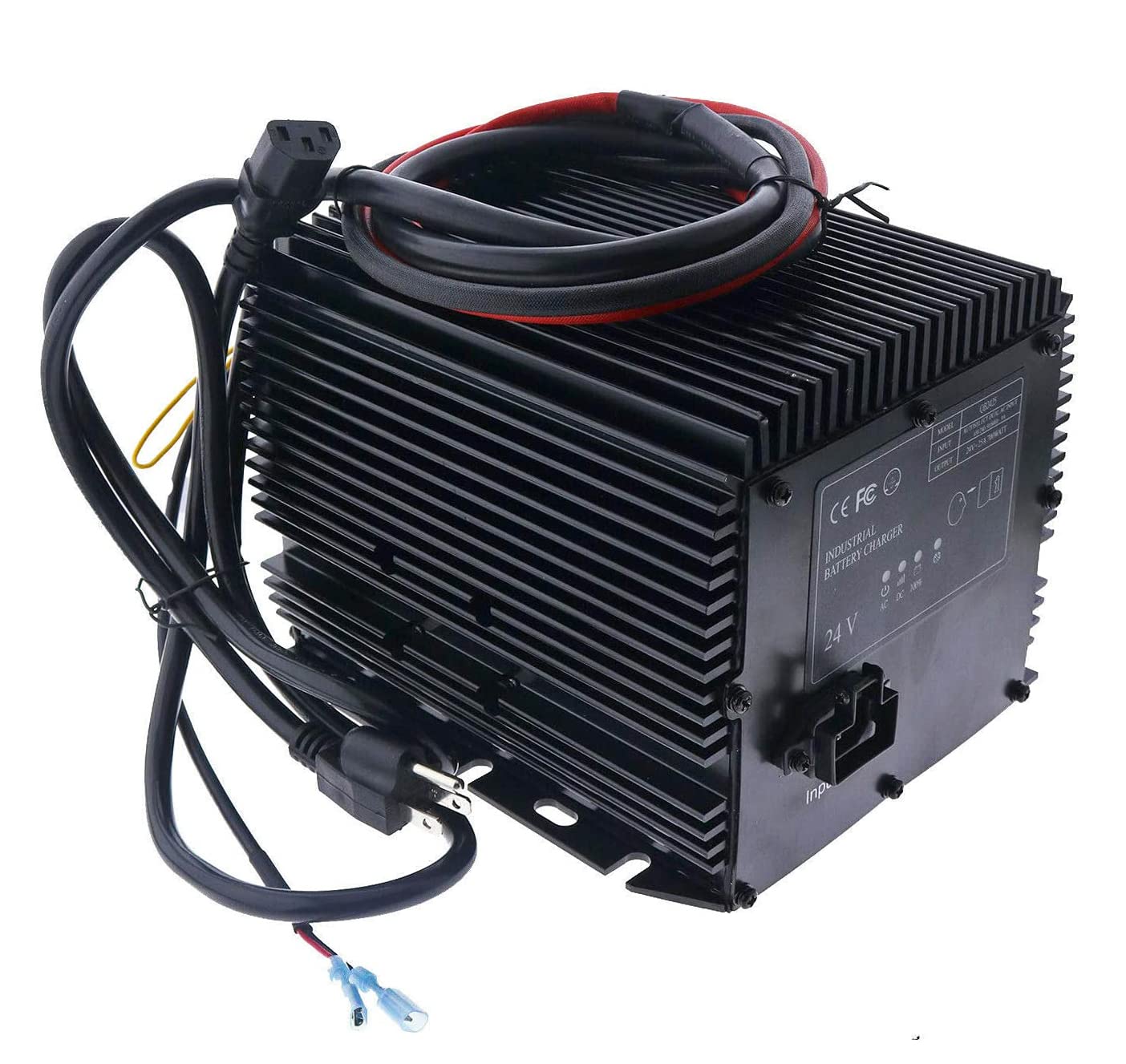 Mover Parts 063944-011 - Cargador de batería para tijeras verticales (24 V, 25 A)