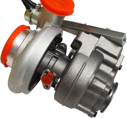 BLACKHORSE-RACING Turbocompresor diésel HX35 HX35W Turbo Charger con turbina interna de basura, compatible con 1999 2000 2001 2002 Dodge Ram 2500 3500 5.9L Truck 6BT Cummins Engine (3592766)