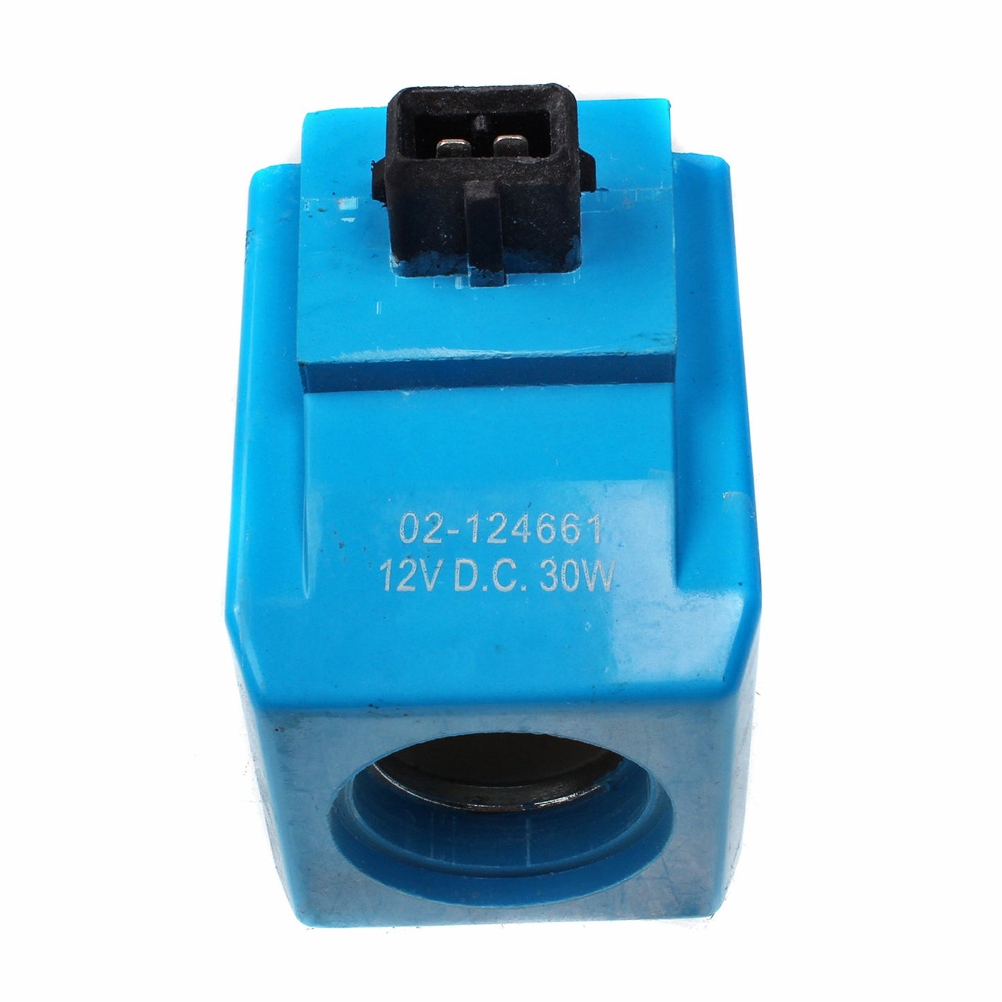 Bobina solenoide 02/124661 02124661 02-124661 para solenoide Eaton Vickers, 12 V 30 W, compatible con JCB 3CX 4CX 1500B 4C